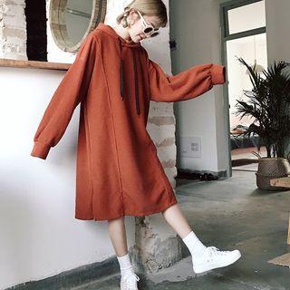 Long Sleeve Hooded Dress