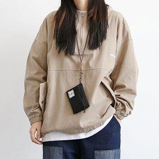 Plain Pullover Jacket