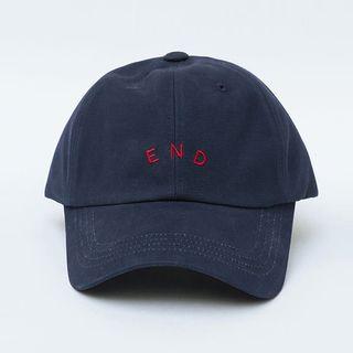 End Embroidered Colored Baseball Cap