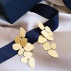 Drop Earring 1 Pair - Earrings - Gold - One Size