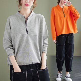 Zip Neck Sweatshirt