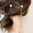 Faux Pearl Hair Pin Set - As Shown In Figure - One Size