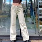 Knot Straight Leg Jeans