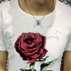 Rose Print Short Sleeve T-shirt