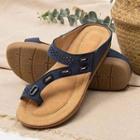 Top-loop Slide Sandals