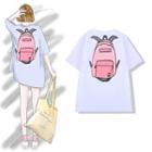 Backpack Print Short-sleeve T-shirt