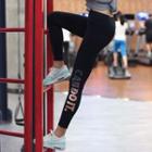 Lettering Slim Pants