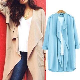Draped Coat