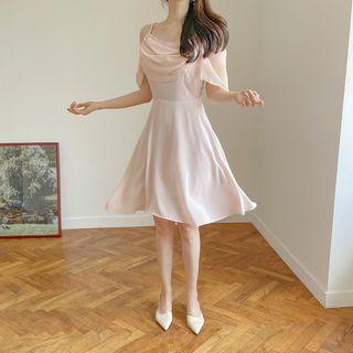 Off-shoulder Sway Dress