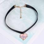 Alloy Bead Lace Bow Choker