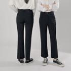 Double-button Boot-cut Dress Pants (petite/tall)