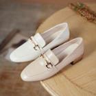 Genuine Leather Low Heel Loafers