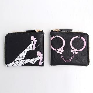 Oningoning Series Card Wallet  Black - One Size
