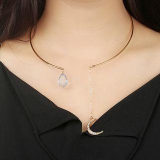 Moon Gemstone Necklace