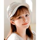Cable-knit Headband-style Cap