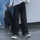 Front-pocket Regular-fit Casual Pants