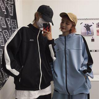 Contrast-panel Zip Jacket / Sweatpants