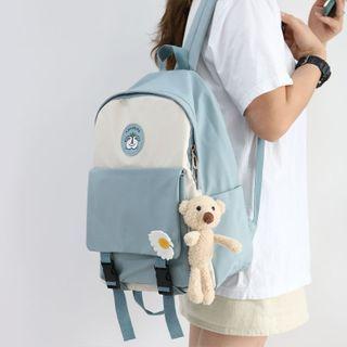Logo Canvas Backpack