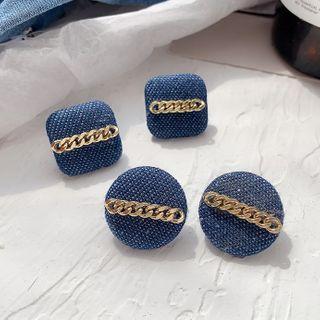 Alloy Chain Denim Earring