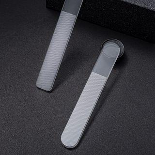 Transparent Nail File With Case - Transparent - One Size