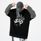 Mock Two-piece Long-sleevet-shirt