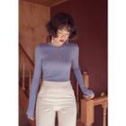 Crewneck Slim T-shirt In 8 Colors