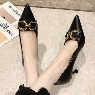 Stiletto Heel Snaffle Pumps