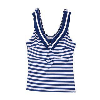Striped Tankini Top