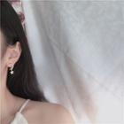 Star Drop Crescent Earring 1 Pair - As Shown In Figure - One Size