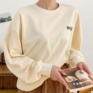Nothing Printed Boxy Sweatshirt
