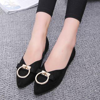 Hoop Pointed Flats