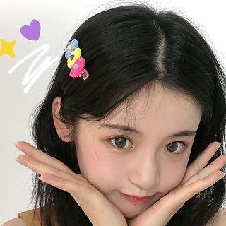 Flower Hair Clip 1 Pc - As Shown In Figure - One Size