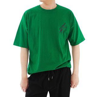 Plus Size Hope Printed Cotton T-shirt