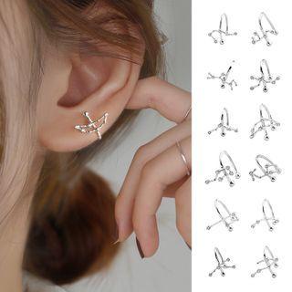 Set Of 1 / 2: Zodiac Geometric Sterling Silver Earring