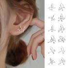 Set Of 1 / 2: Zodiac Geometric Sterling Silver Earring