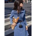 Long Sleeve Slim Fit Denim Dress