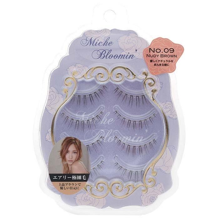 Miche Bloomin  - Eyelash (#09 Nudy Brown) 4 Pairs