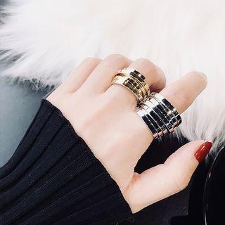 Metal Layered Ring
