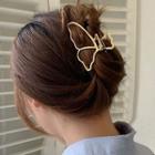 Butterfly Hair Claw 1 Pc - Butterfly Hair Claw - Gold - One Size