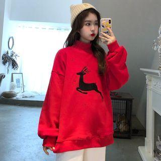 Christmas Print Sweatshirt