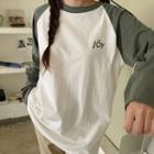 Plus Size Joy Raglan T-shirt