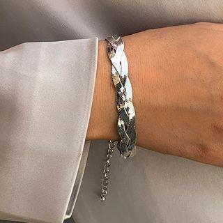 Braided Snake Chain Bracelet