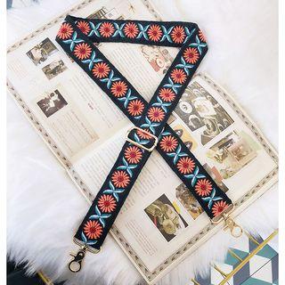 Embroidered Shoulder Strap For Shoulder Bag