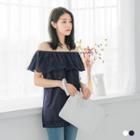 Crochet Off-shoulder Top