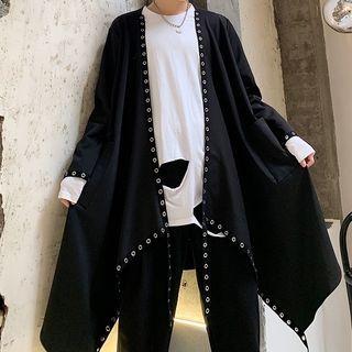Eyelet Jacket Black - One Size