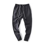 Drawstring Waist Tapered Pants