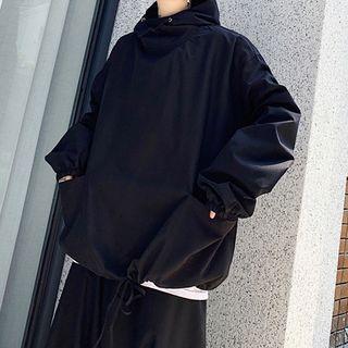 Hooded Oversize Windbreaker