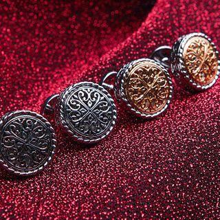 Retro Cutout Cufflink