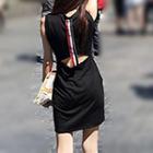 Open Back Tank Dress