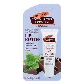 Palmers - Cocoa Butter Lip Butter Dark Chocolate & Peppermint 0.35oz